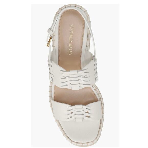 Veronica Beard Riya Slingback Espadrille Platform Wedge Sandal - Picture 5 of 9